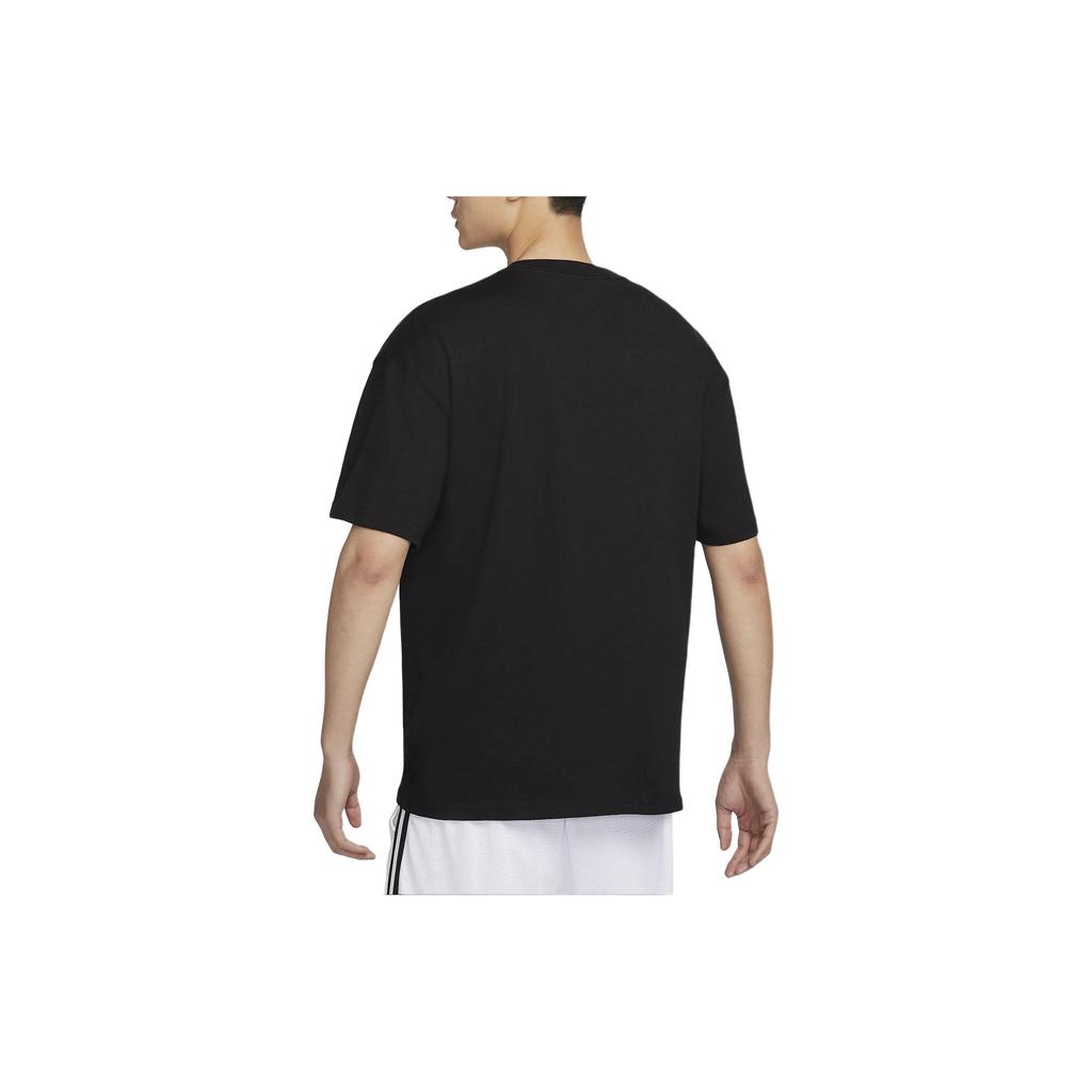 Nike Max90 T Shirts Men's Black Crew Neck Moderate Straight Fit FV8419-010