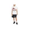 Jordan Pantaloncini dritti con stampa logo per bambini Pantaloncini neri CZ2058-010