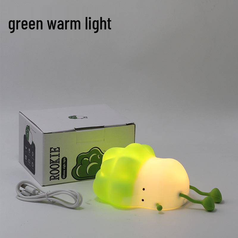 

Dimmable Silicone Touch Night Light - Bedside & Decorative Atmosphere Lamp 1W (In stock / Data cable + Color box)
