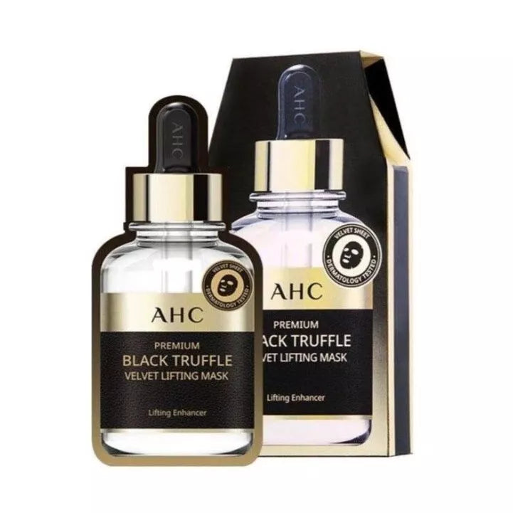 

AHC Black Truffle Velvet Lifting Mask - 1 упаковка (30 мл х 5 шт.)