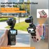 Quick Release Magnetic Mount Base for DJI Osmo Pocket 4P/4/3 Gimbal Camera Accessories