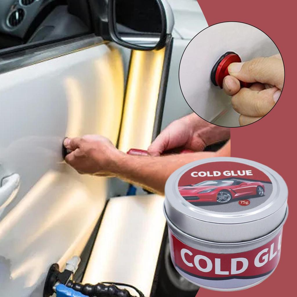 75/100g Car Dent Repair Cold Glue Portable Cold Adhesive Glue Auto Dent Repair Puller Quick Fixes Auto Dent Cold Glue Adhesive
