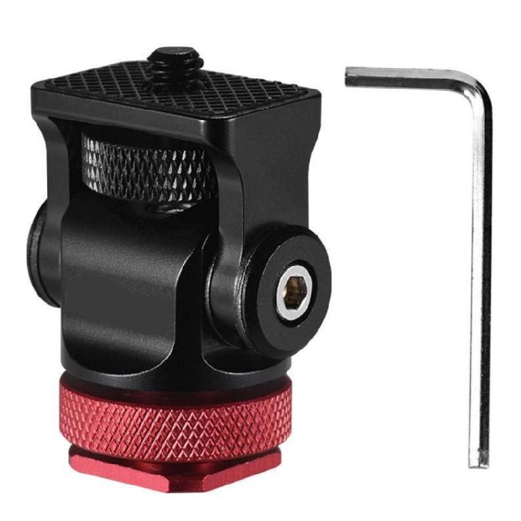 

Mini Hot Shoe Stand Aluminum DSLR Camera Tripods Mount with Snails Design and Adjustable Damping for Use