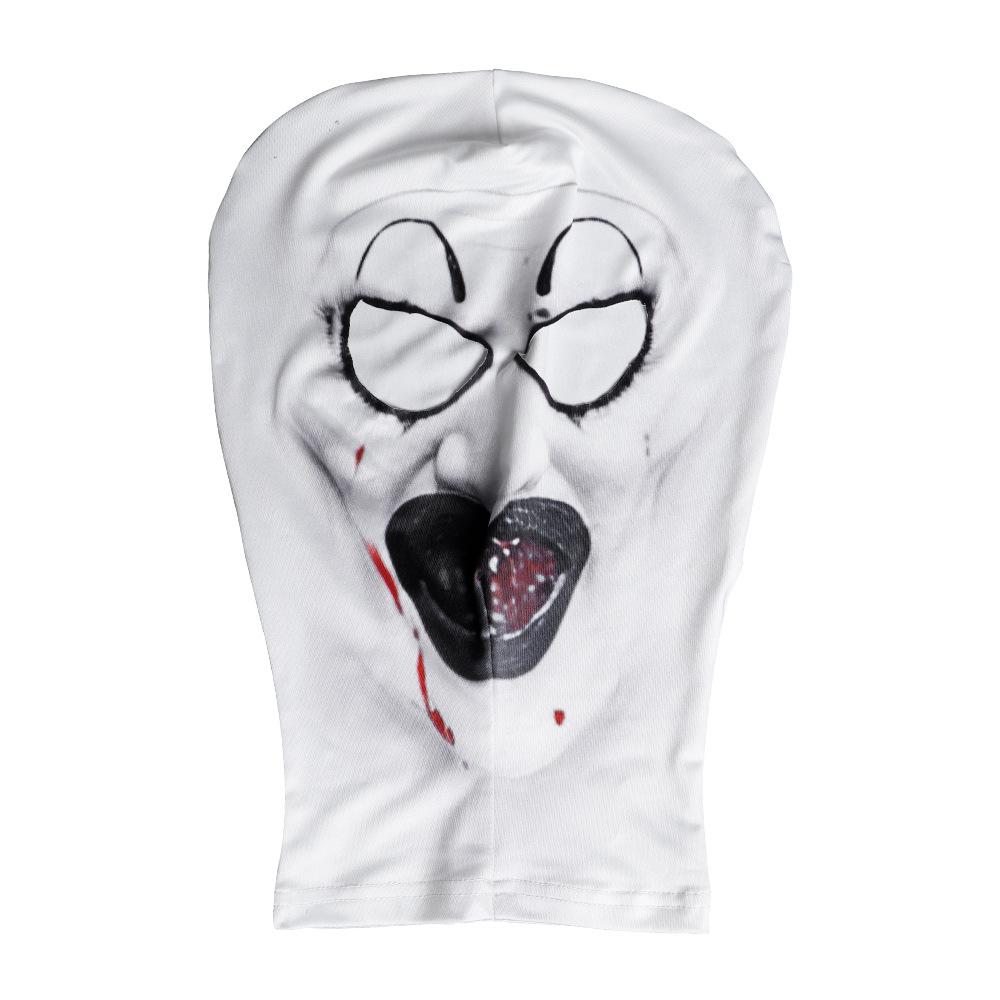 Broken Soul Clown Cosplay Costume New Christmas Halloween Costume Horror Hood Tights Onesie