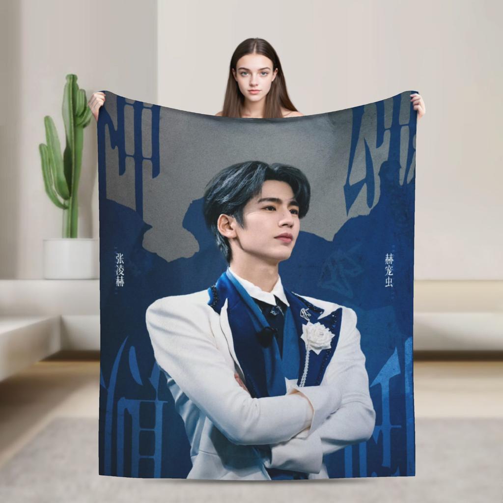 Zhang Linghe Flannel Blanket Warm Soft Throw Blanket for Couch Bed Picnic Fashion Bedspread Sofa Bed Cover