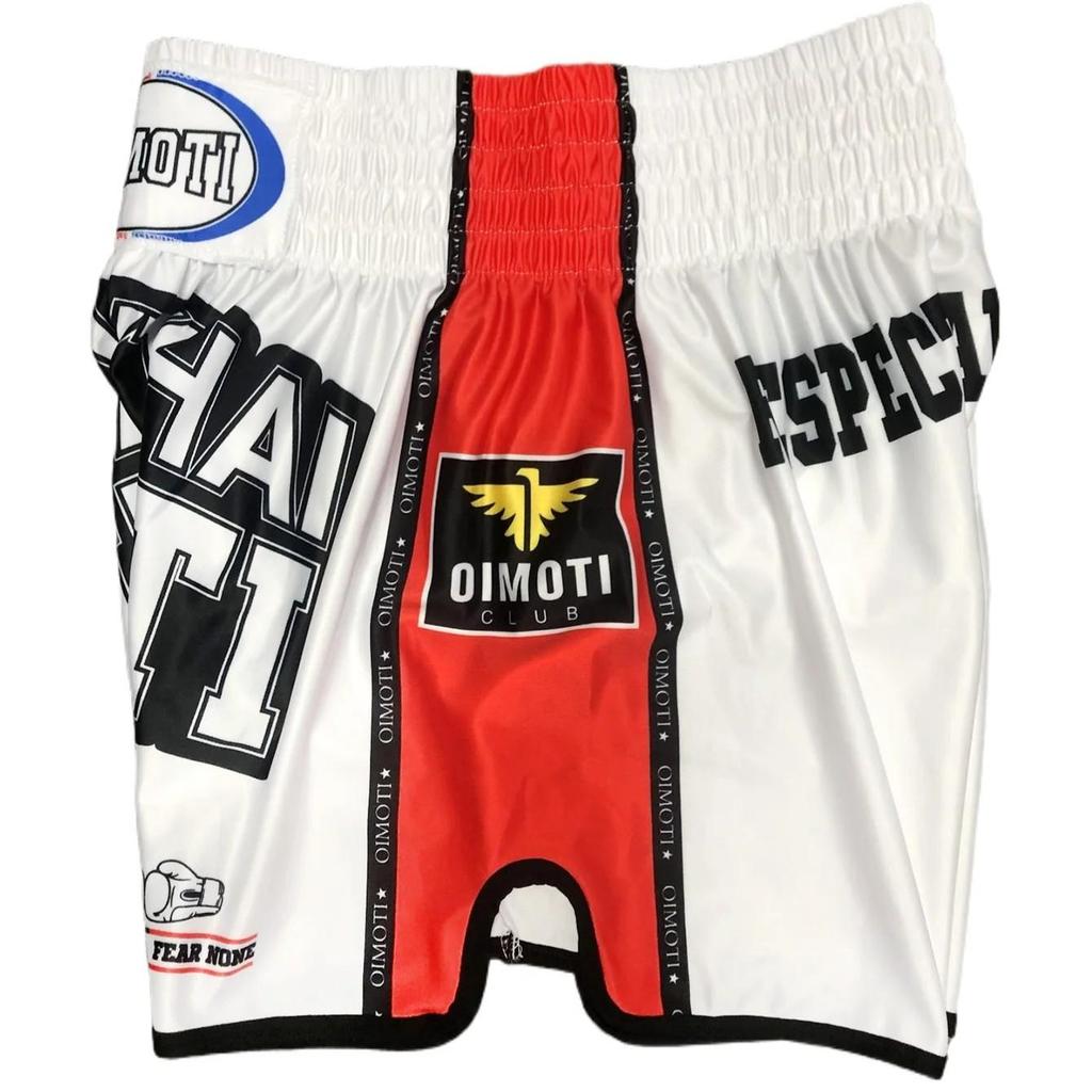 Eagle Muay Thai Kickboxing Boxing MMA UFC Casual Shorts Gym Sport Unisex Men Women Workout Quick Dry Print Elastic High Waist Training