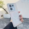 Luxury Metal Lens MagSafe Magnetic Phone Case For Redmi Note 14 13 Pro 4G 5G For Xiaomi 14T Wireless Charging Discolour Cover