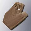Men's Autumn Trend Corduroy & Velvet Tapered Pants - Versatile, Loose-Fit, Hong Kong Style Casual