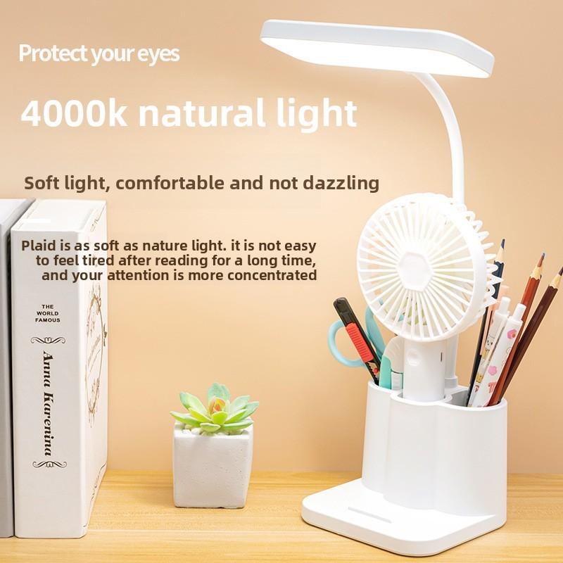 Minimalist Modern Student Desk Lamp Touch Control Eye Caring Led Dorm Study Room
