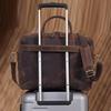 Full-Grain Leather Briefcase: Handmade Messenger Bag Personalized Vintage Gift Shoulder Bag