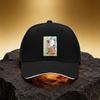Cute Red Panda Drinking Tea Pattern Hat, Unisex Printed Baseball Cap, Sandwich Brim Snapback Sports Cap, Suitable for Daily Comm