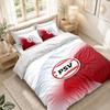 Bedding Set 1 Duvet Cover 2 Pillowcases PSV Eindhoven FC Print Bedroom Home Decoration