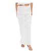 I Saw It First Womens/Ladies Ruched Poplin Maxi Skirt