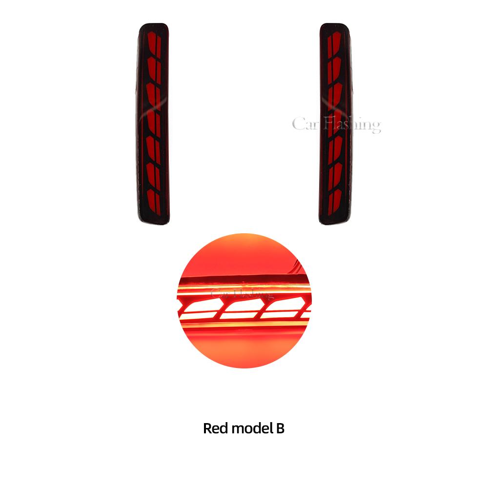 Car LED Rear bumper reflector light turn signal stop light brake lamp For Toyota Spade Esquire NOAH/VOXY 80 Prius 40 Scion tC