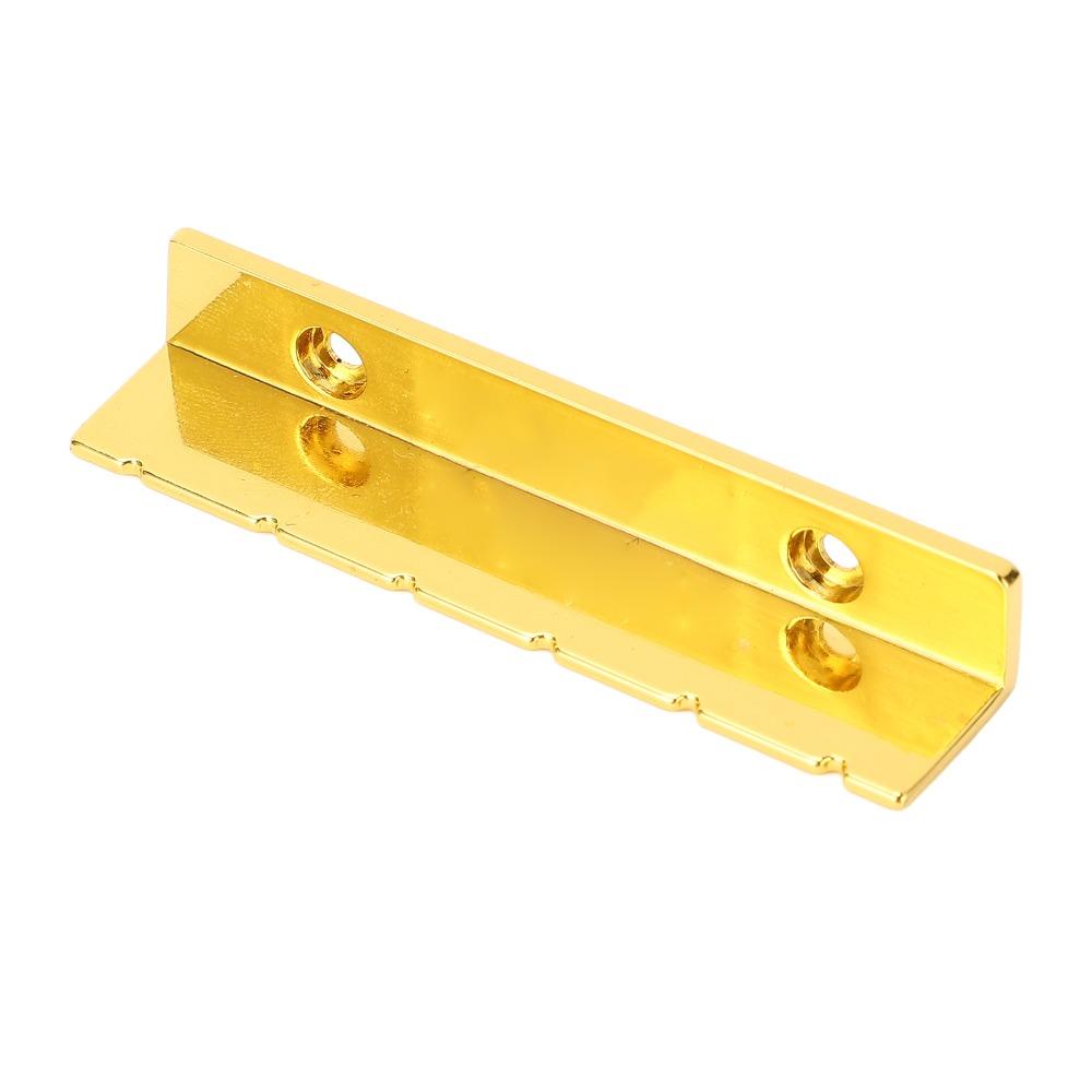 Gold Color Metal Guitar Nut Metal Guitar Replacement Parts For Acoustic Guitar