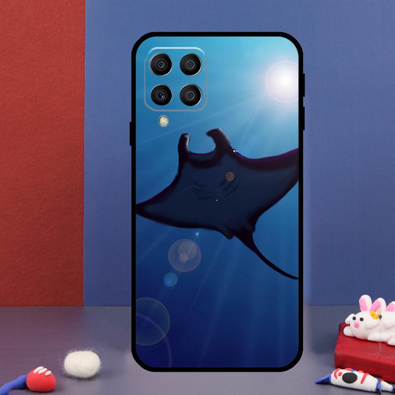 Animal Manta Ray For Samsung Galaxy M15 M55 M33 M13 M23 M53 M31 M51 M14 M34 M54 M20 M30s M52 M32 Phone Case