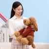 New Sitting Cartoon Super Soft Lazy Plush Stuffed Animals Plushie Fox Puppy Kitten Throw Pillow Birthday Gift Boy Girl