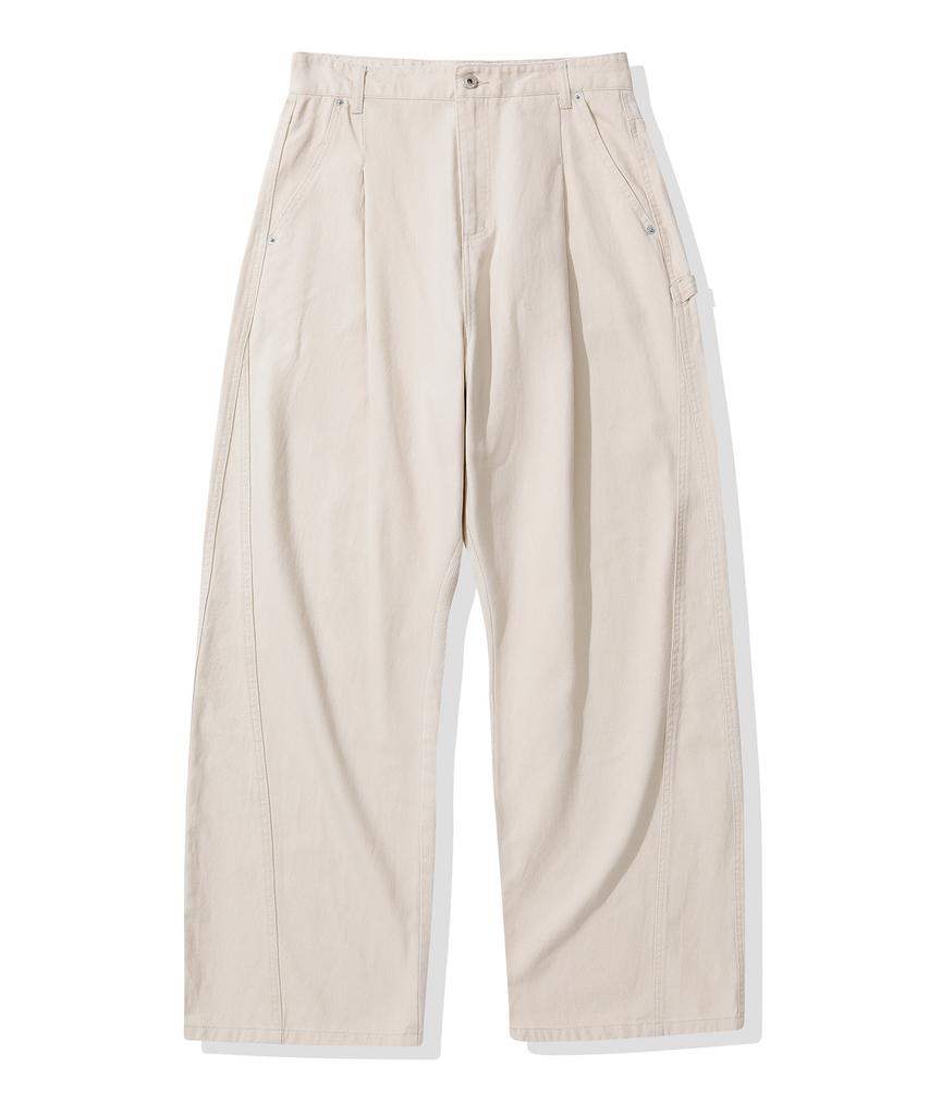 CGP Extra Wide Cotton Pants_Cream