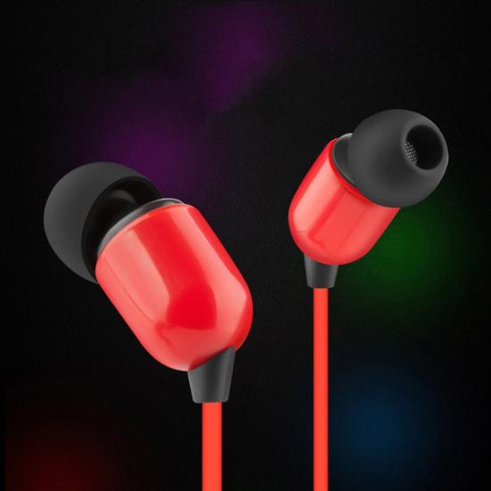 3-Meter 3,5-mm-Stecker In-Ear-Kabelkopfhörer Broadcast-Live-Headset mit/ohne Mikrofon