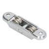 4Pcs Wheel Roller Pulley with Slot Stainless Steel Sliding Door Window Double Roller Pulley 16mm
