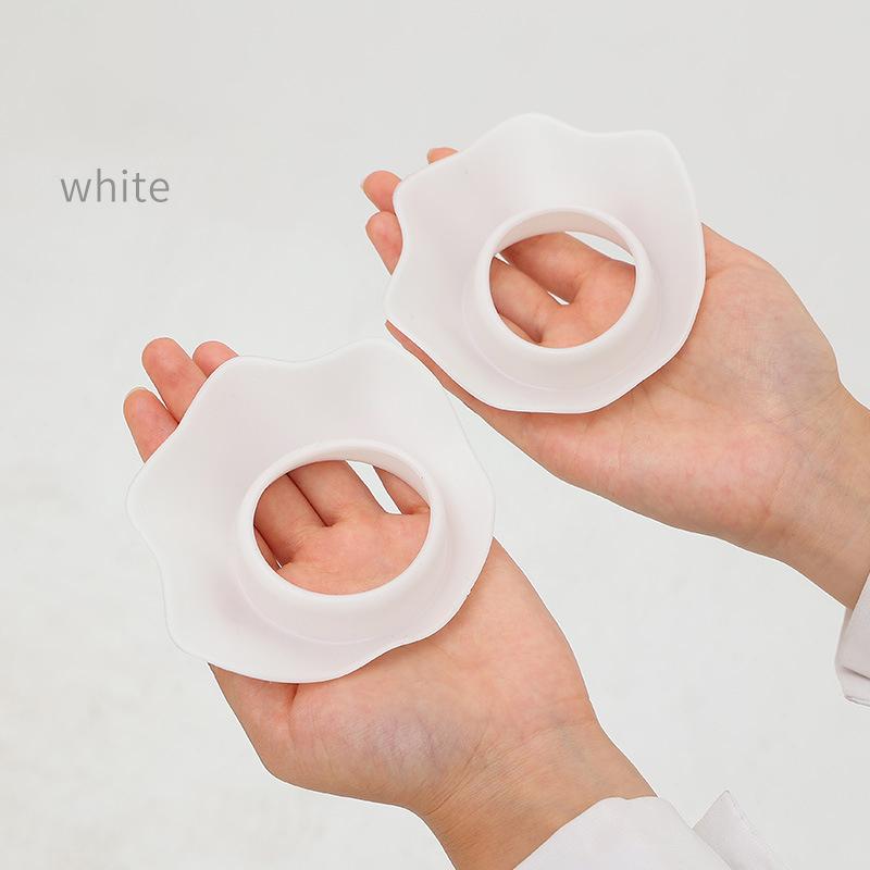 1 Pair Washing Face Spa Wrist Watch Band Flower Shape Silicone Solid Color Waterproof Hair Accessories Head Wrap Handmade Makeup