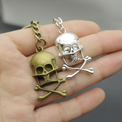 Hot Selling Jewelry, Minimalist Skull Keychain Pendant