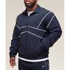 Gymshark Retro Crinkle Track Jacket Heavy Blue A2c1c Uctn
