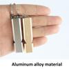 Aluminum Alloy Emergency Survival Whistle Survival Safety Whistle Emergency Keychains Whistle Hikings Camping Outdoor