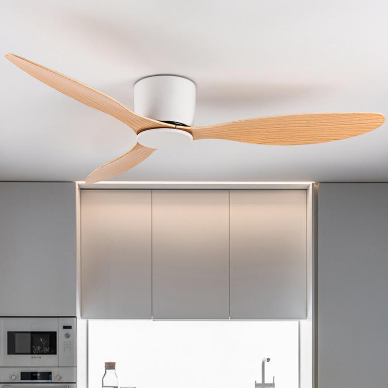 42"/52" Household Electric Ceiling Fan Light New Inverter Ceiling Fan Lamp Bedroom LED Lighting Ceiling Fan