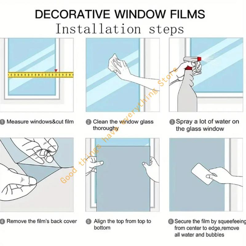 2026 New Year Christmas Decal Reindeer Snowflake Decorations Waterproof PVC Sticker for Indoor Window Wall Glass Door 55KF