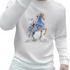 Herren Trendy Herbst/Winter Bedruckter Hoodie: Modischer lässiger Pullover mit Rundhalsausschnitt & langen Ärmeln.