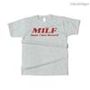 Mens Cotton Milf Man I Love F Graphic Funny T Shirt Street Casual Style Tee for Men and Women