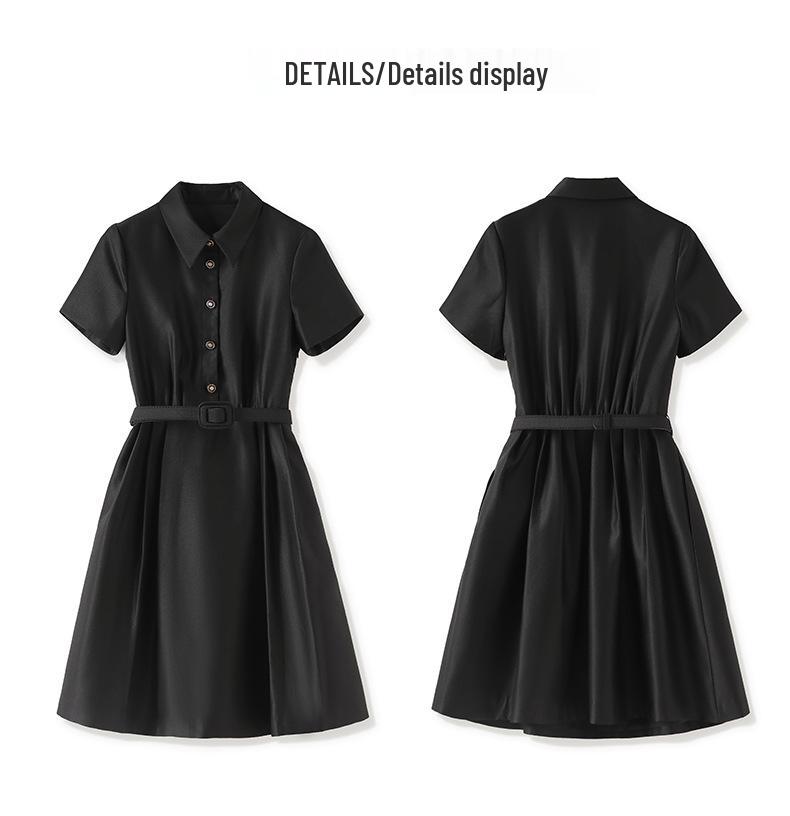 Silk Wool Waist-Slimming Summer Dress - Women's New Arrival