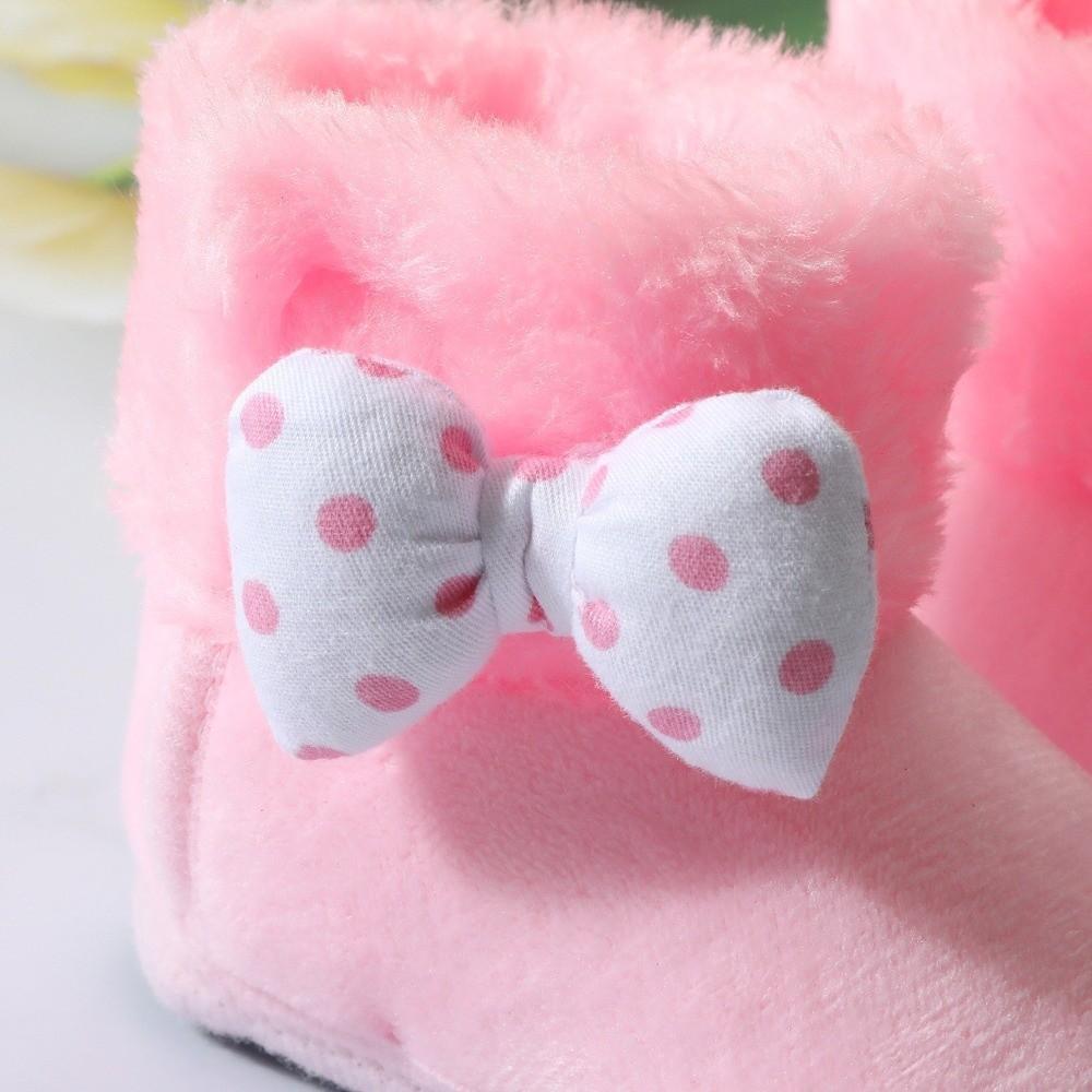 Winter Toddler Snow Boots Warm Baby Footwear Cute Newborn Baby Shoes