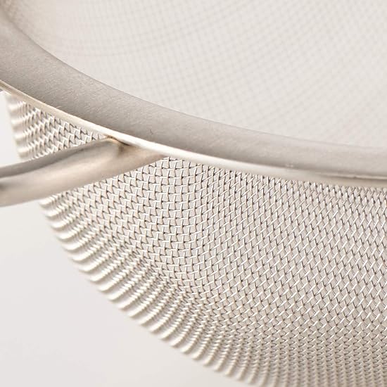 MUJI Stainless Steel Tea Strainer, Width 7.5 x Length 17.5cm, 82308693, Silver