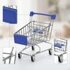 Mini-Einkaufswagen Kleiner Supermarkt Lustiger Frühpädagogischer Handwagen Einkaufswagen für