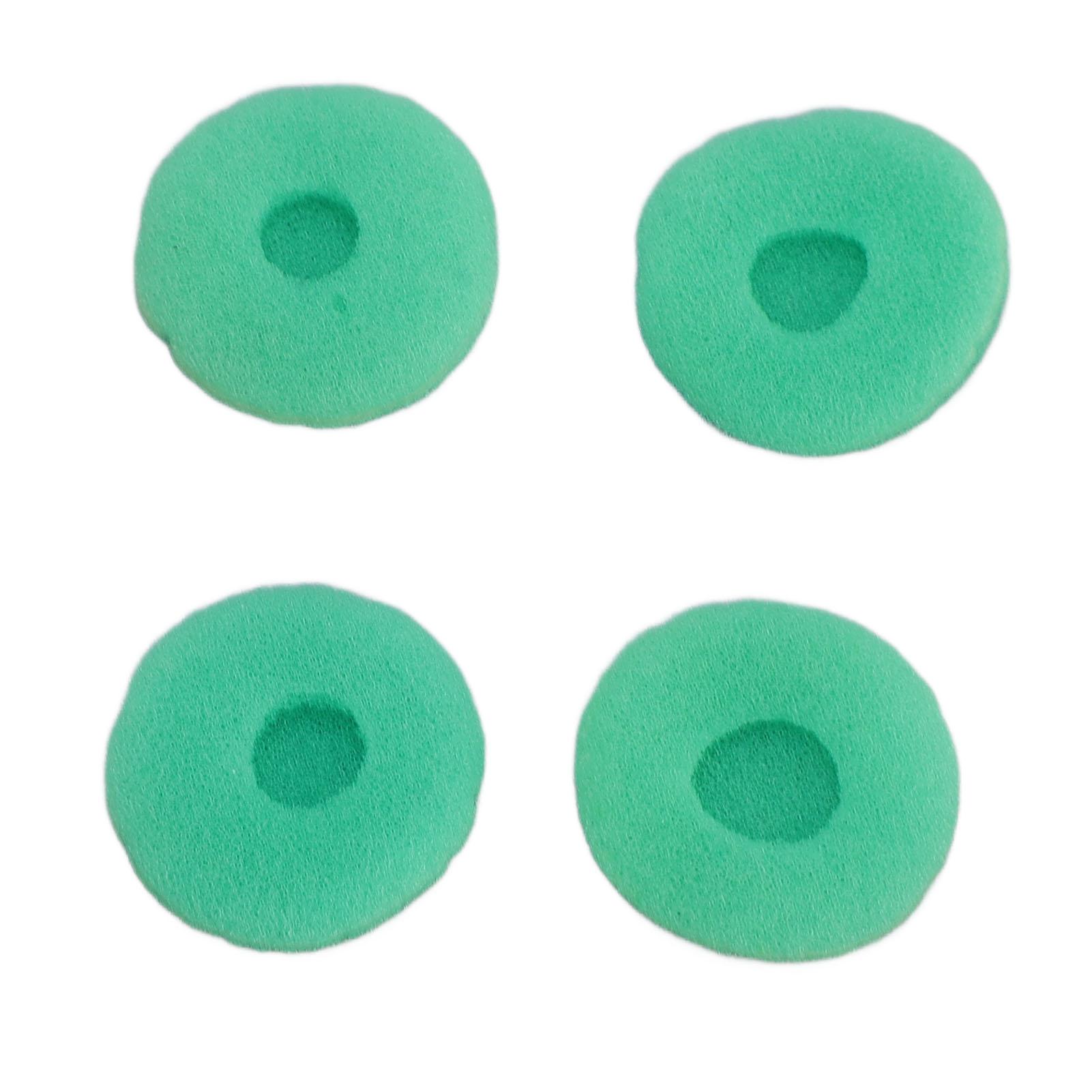 

30 шт. Сменные поролоновые накладки для наушников, мягкие и удобные поролоновые амбушюры для наушников зелёный