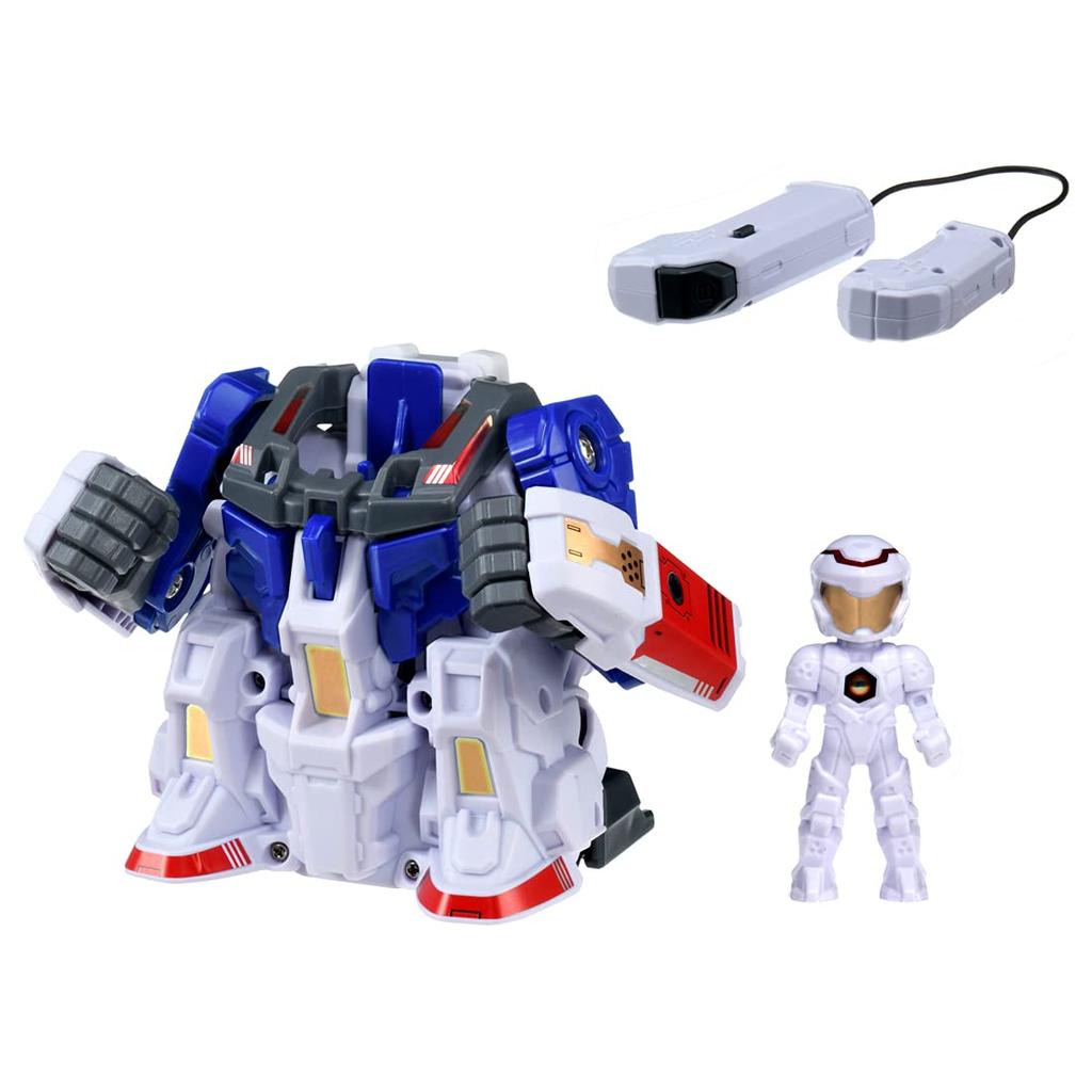 Takara Tomy Human Machine Buttbuster White Gun Bomber
