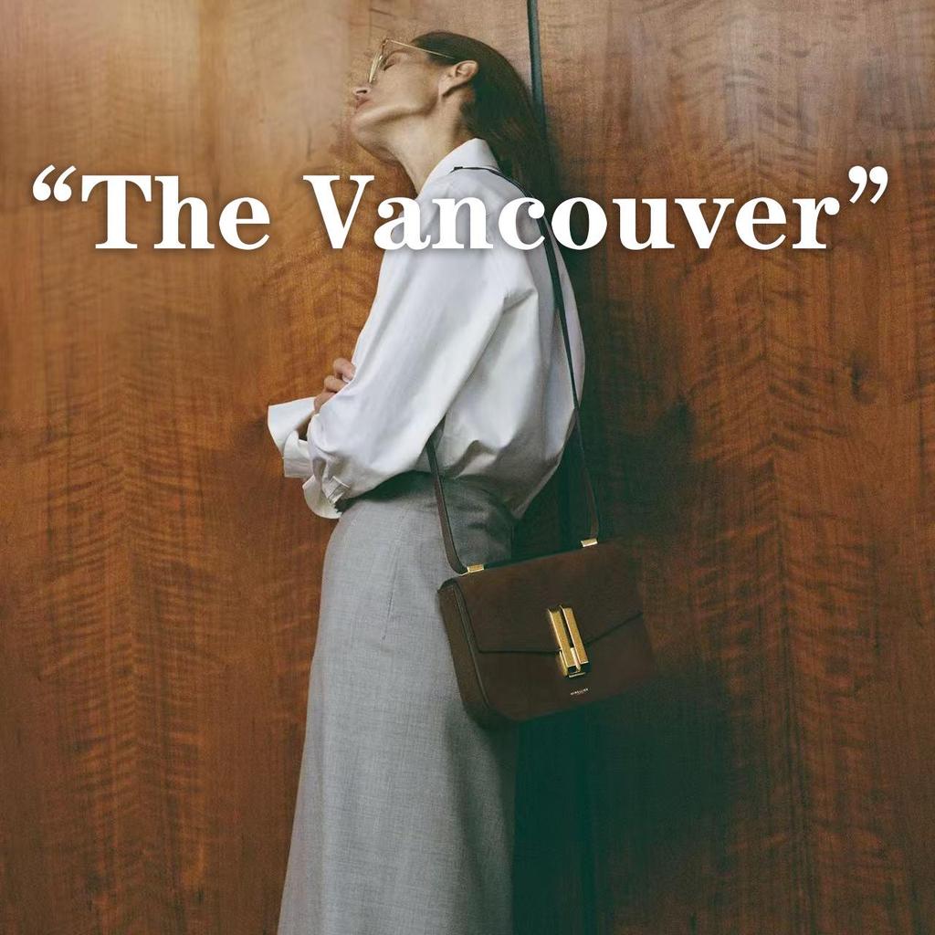 Demellier Tofu 25: Bolso de Hombro y Bandolera de Cuero de Ante, Chic para Viajeros del Reino Unido