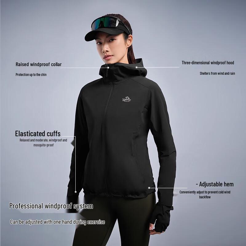 PELLIOT Women's CORDURA Softshell Hiking Jacket