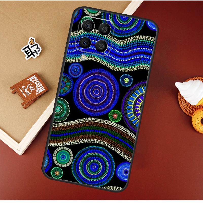 Aboriginal Art Print Case For Samsung Galaxy M21 M20 M23 M31 M11 M54 M14 M34 M13 M52 M32 M12 M16 M36 M56 M15 M55