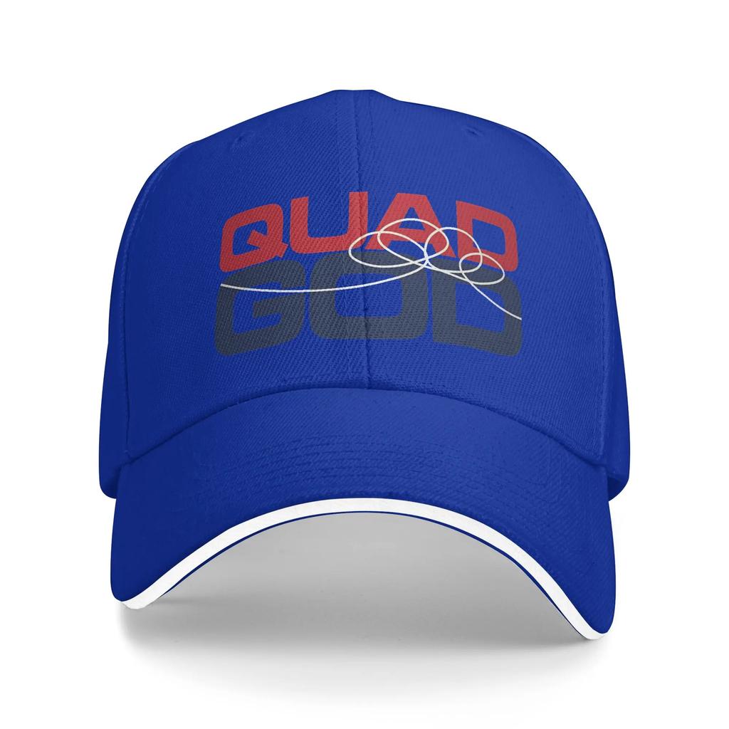 Quad God Baseball Cap Yk Cool Hip Hop Hats Summer Unisex Unisex Tennis Skate Baseball Caps