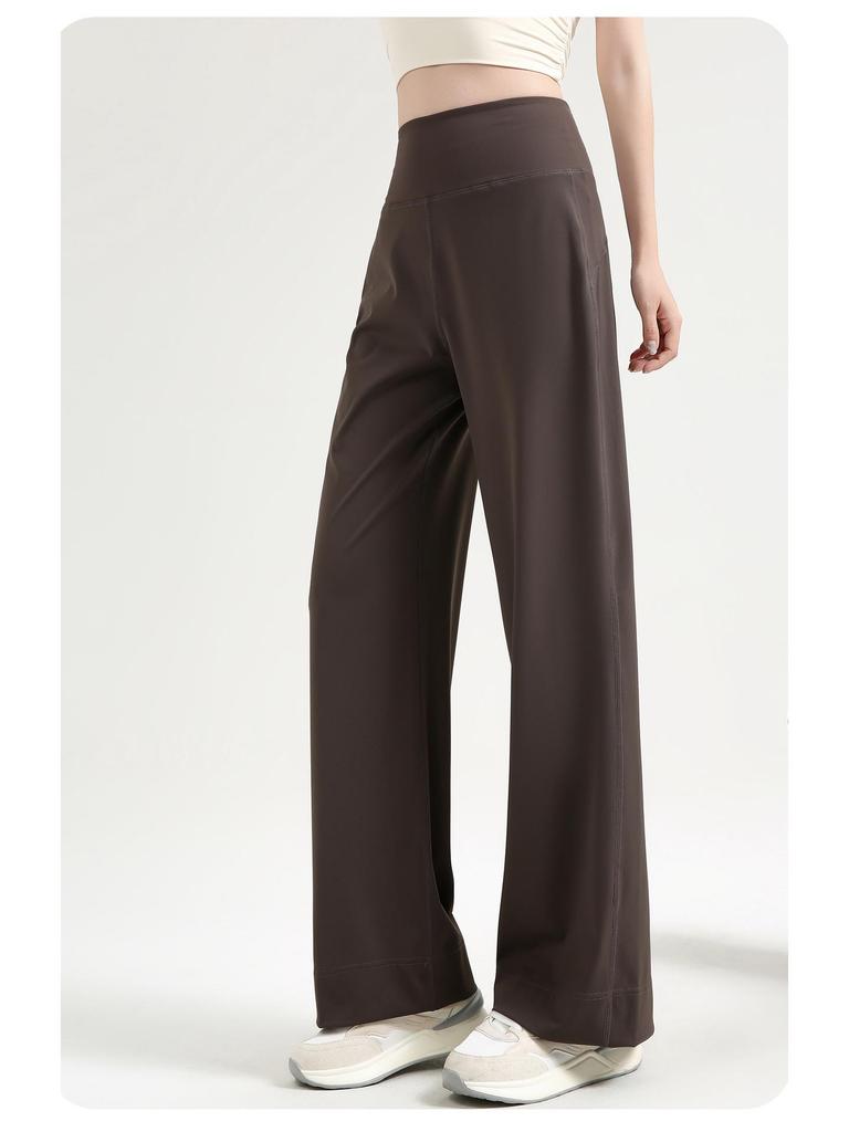 Tall Women's Wide-Leg Flowy Yoga Pants - Slimming, Casual, Fitness & Running