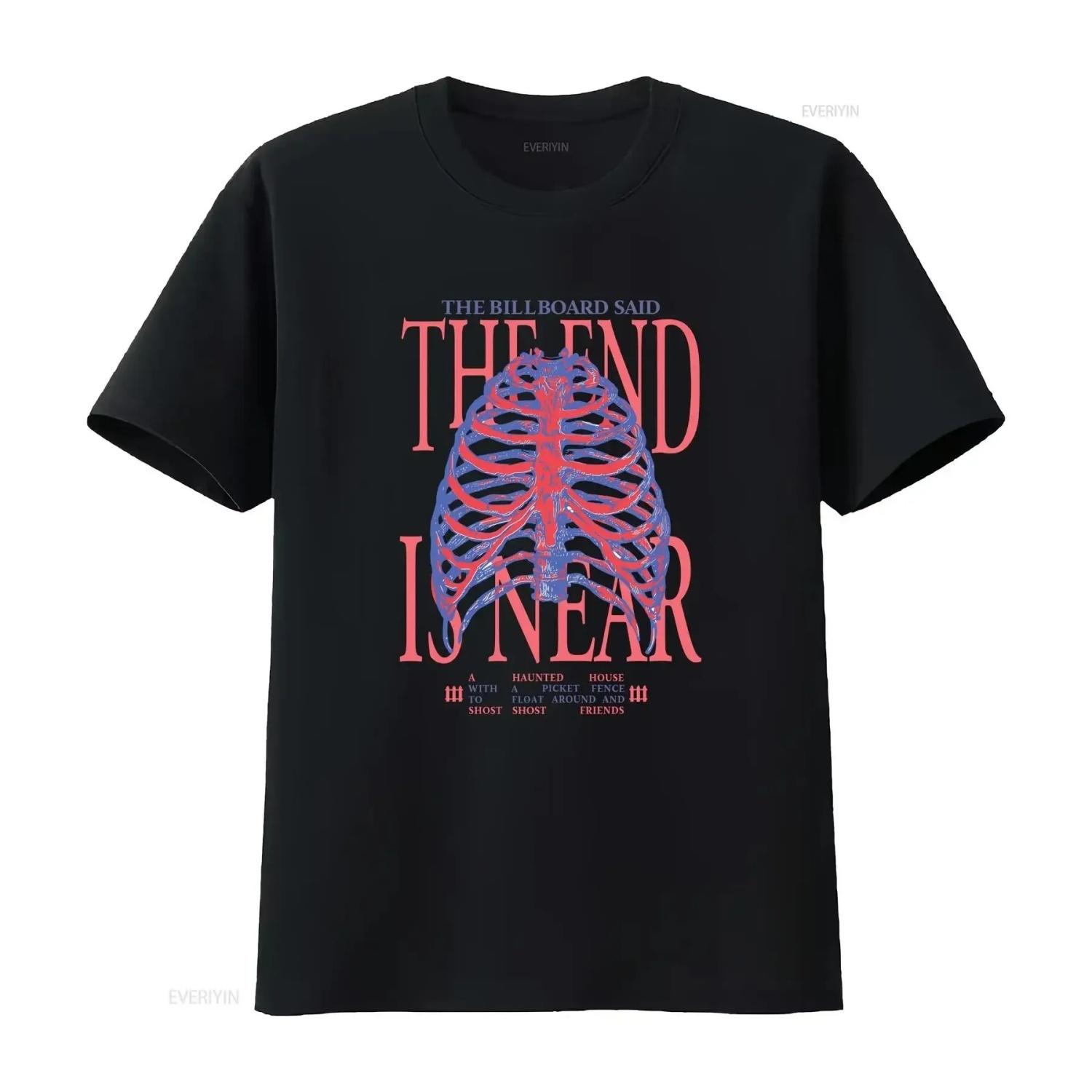 

Phoebe Bridgers I Know The End T Shirt Vintage Retro rock music W02019 vintage Washed Top For Everyday Wear Slightly fashion S чёрный