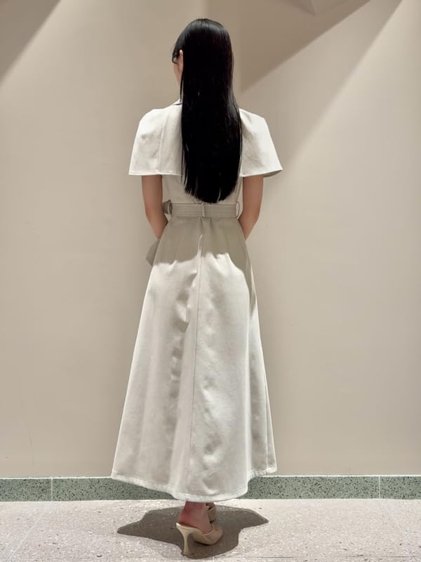 Trench Cape Dress SWFO251145LGRY0 2-way