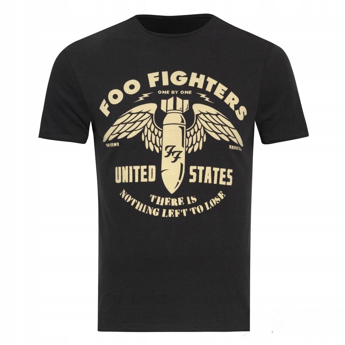 

Foo Fighters rock band retro 3D printed neutral Tshirt shirt street wear American Harajuku style short sleeved top clothing L