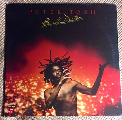 LP Record PETER TOSH - Bush Doctor COC39109 ROLLING STONES 1978 US Reggae, Ska & Dub Used