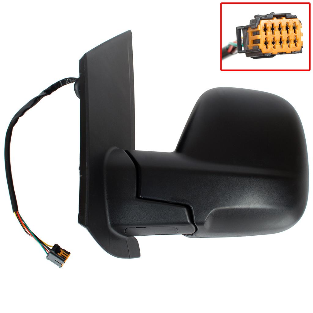 Citroen Jumpy 16-21 Exterior Mirror Electric Heated Black Left