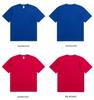 Japanese Style 230g Pure Cotton Heavyweight Short Sleeve T-shirt - Spring/Summer Solid Color, Versatile & Simple with Custom Logo Option
