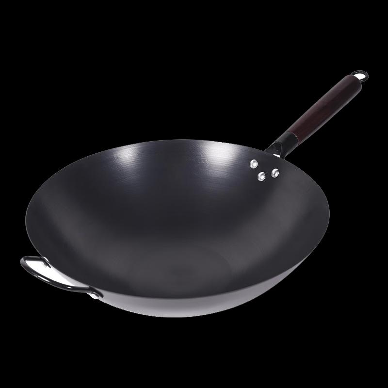 JingZhiFeng Rust-Proof Nitrided Round Bottom Wok